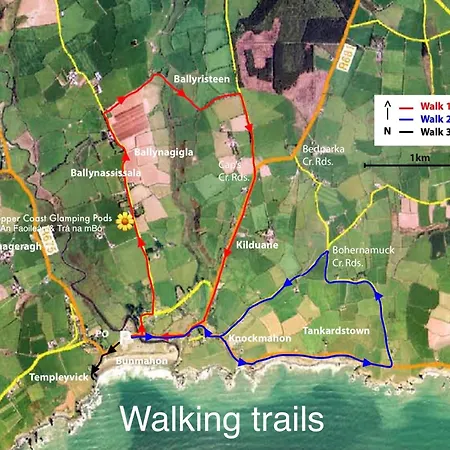 Copper Coast Glamping Pods - An Faoilean Pod Tatil Evi