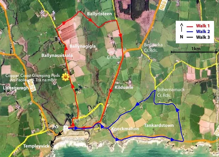 Copper Coast Glamping Pods - An Faoilean Pod Prázdninový dům